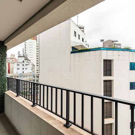 Ms906 Studio Aconchegante Na Bela Vista Com Vaga São Paulo Eksteriør billede