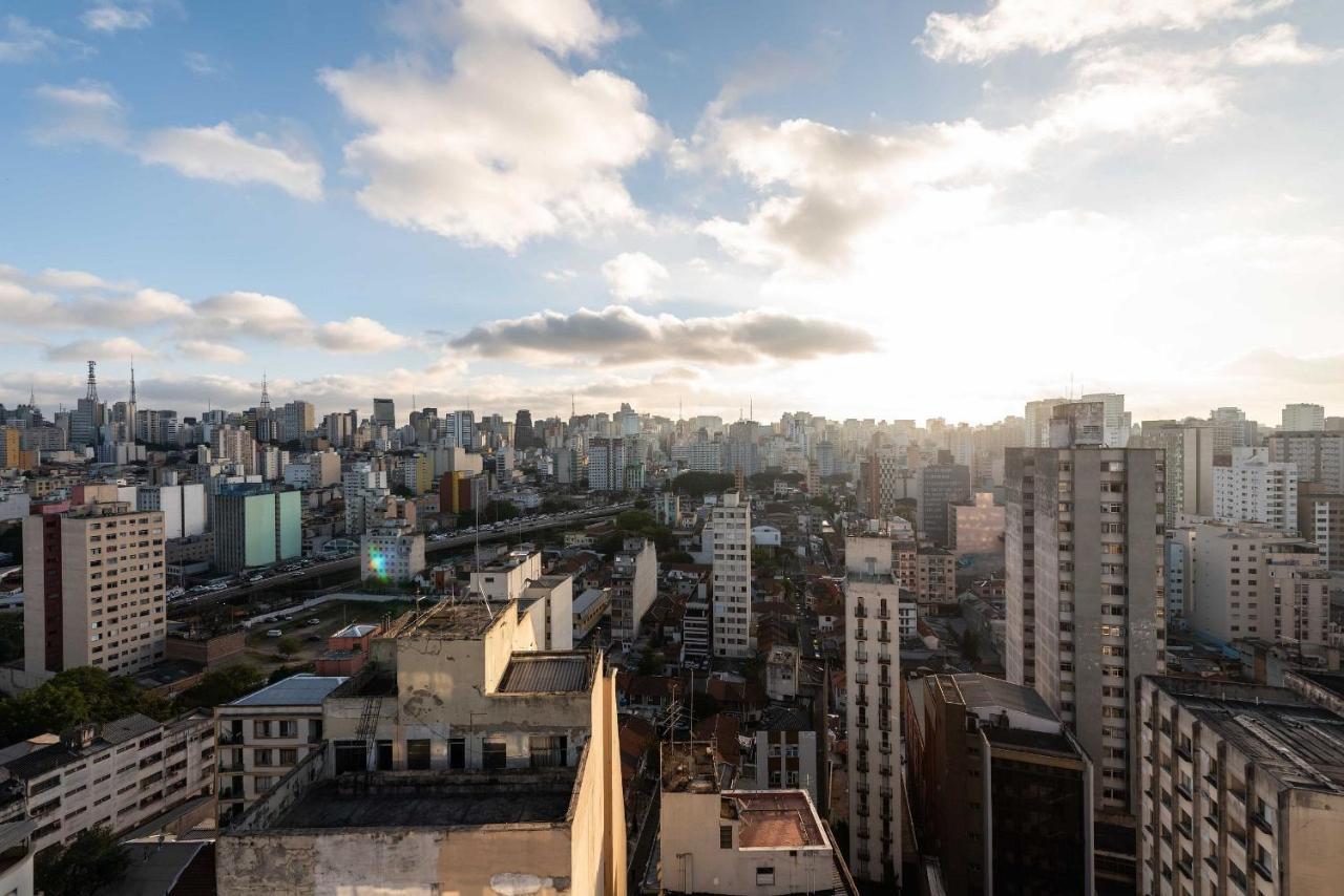 Ms906 Studio Aconchegante Na Bela Vista Com Vaga São Paulo Eksteriør billede